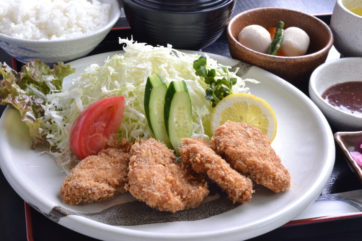 ふるさと味工房アグリの玉城豚のヒレカツ定食